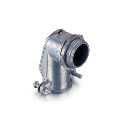 Squeeze BX Connector Elbow-ZINC