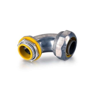 90 Degree Liquid Tight Connector-ZINC