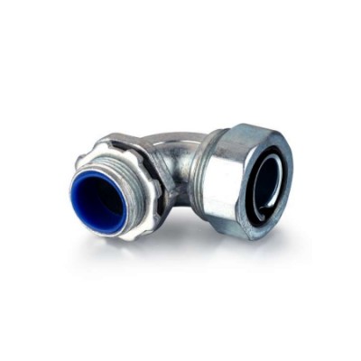 DWJ Type Flex to Box 90 ° Connector-ZINC