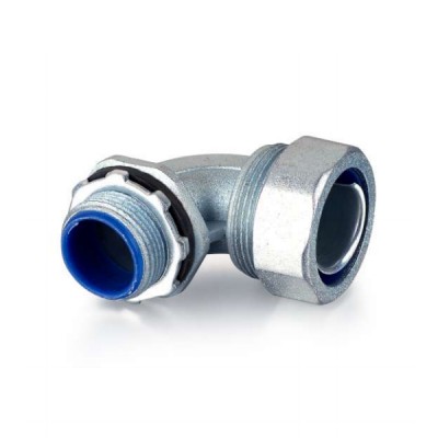 IEC Flex to Box Male 90° Adaptor(Hex Nut for IEC Flexible Conduit)